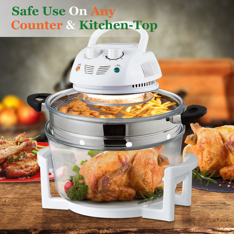 NutriChef Halogen Oven AirFryer / Infrared Convection Cooker & Reviews
